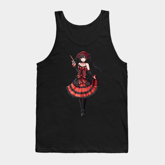 Tokisaki Kurumi Date A Live Tank Top by ZarenBeck